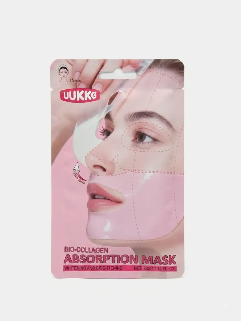 UUKKG Bio-Collagen Absorption Mask Whitening And Brightening