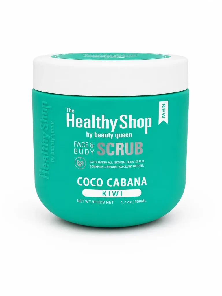 Healthy Shop Face & Body Scrub 500ml (KIWI)