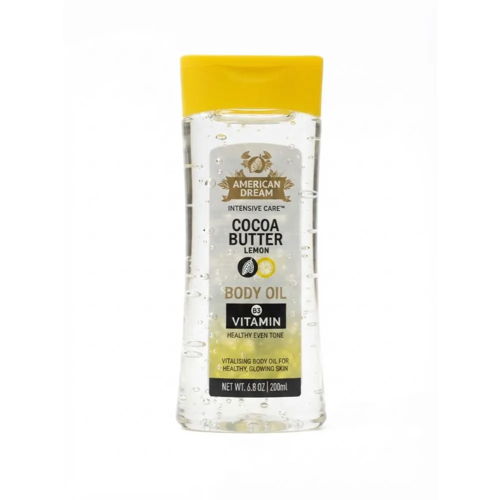 American Dream Cocoa Butter lemon Body Oil 200ml