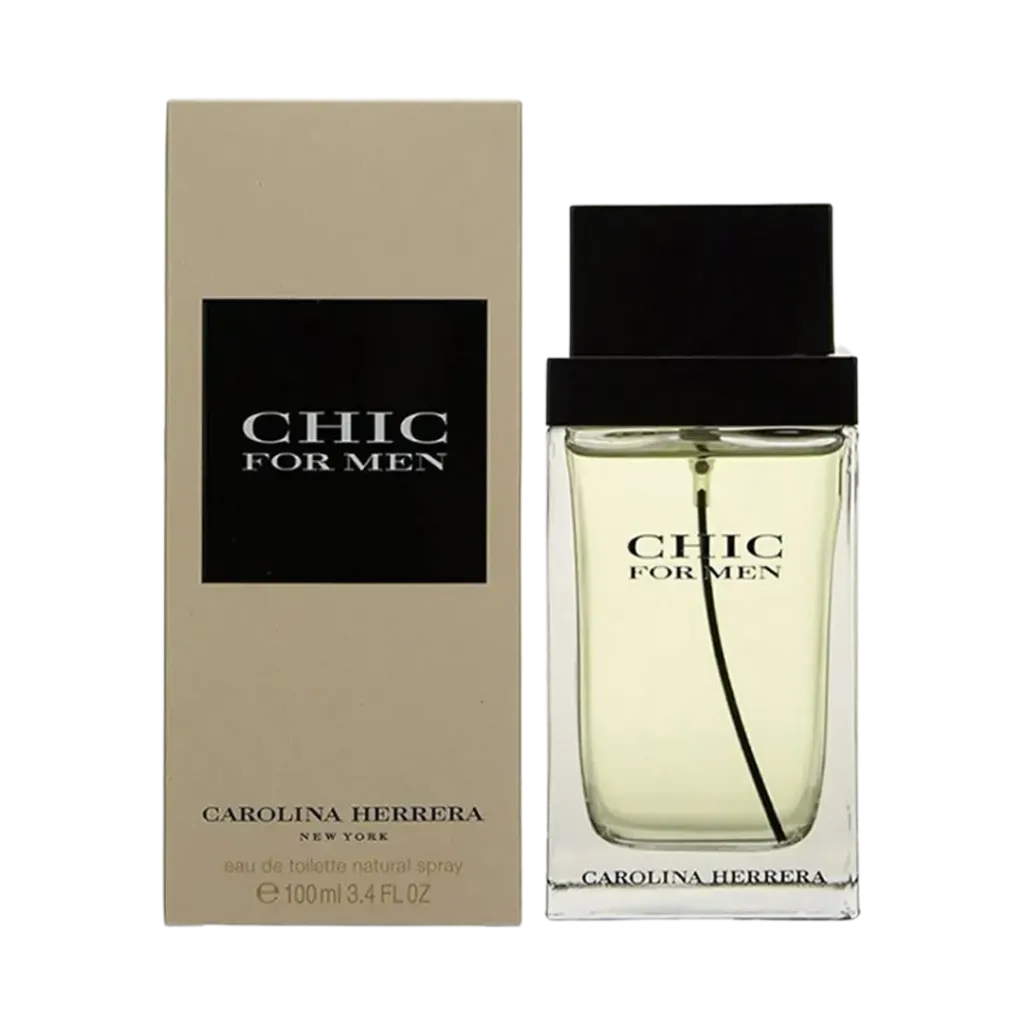 [24-731] Carolina Herrera Chic EDT 100ML For Men