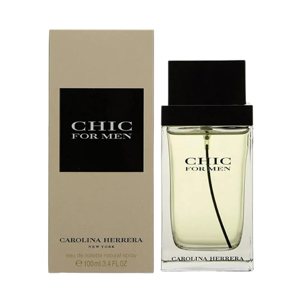 [24-731] Carolina Herrera Chic for Men Eau de Toilette 100ml