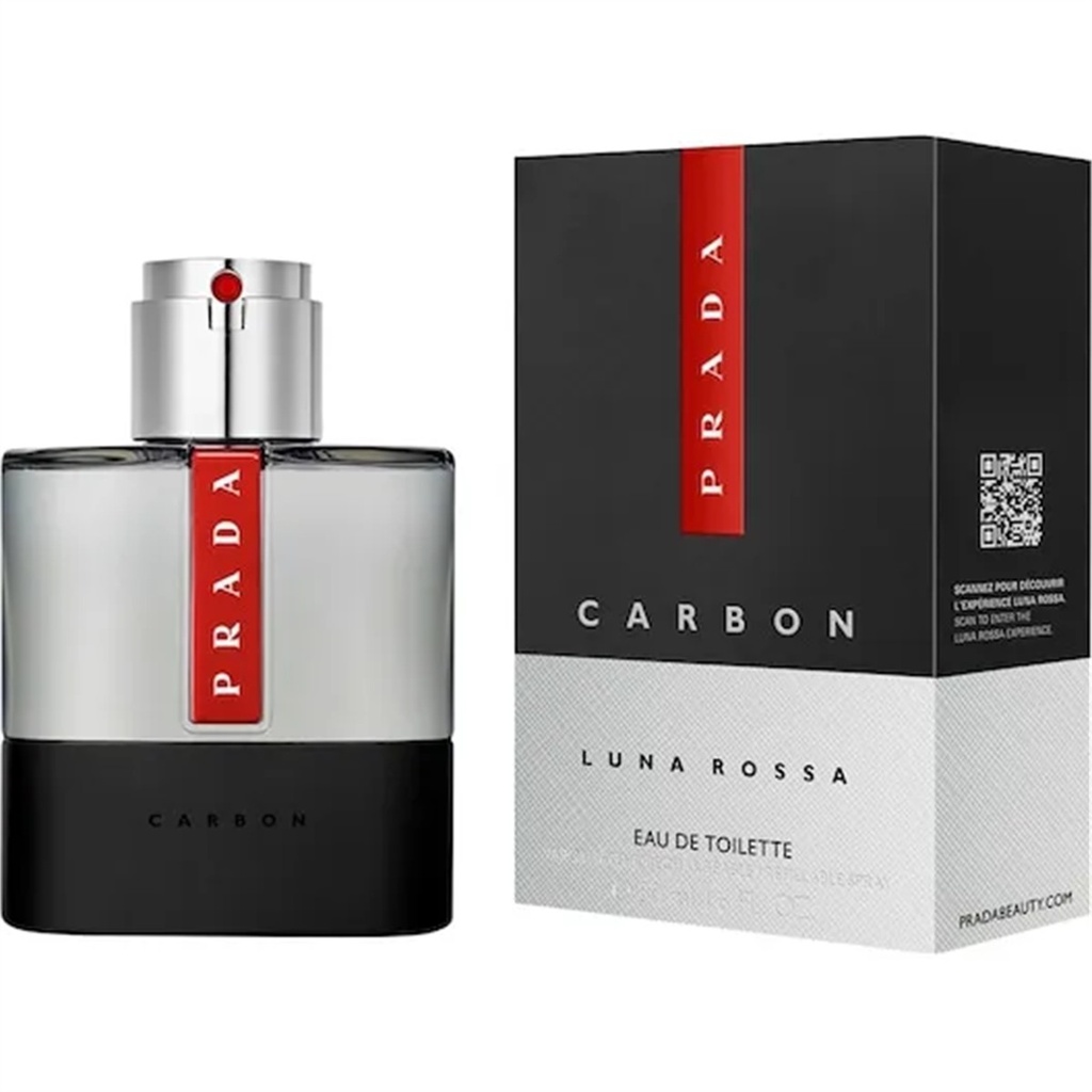 [27-263] Prada Luna Rossa Carbon Eau de Toilette Refillable 150ml for Men