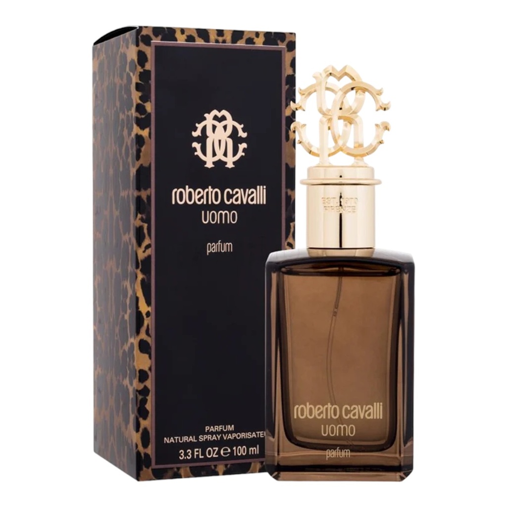 [27-268] Roberto Cavalli Uomo Parfum 100ml for Men
