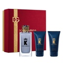 Dolce & Gabbana K Eau de Toilette Gift Set for Men (100ml EDT + 50ml After Shave Balm + 50ml Shower Gel)