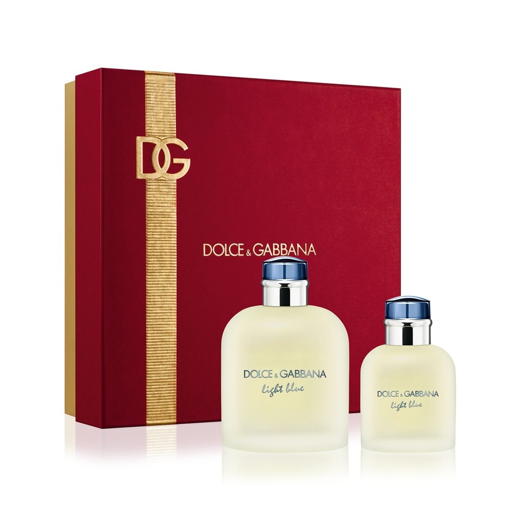 Dolce & Gabbana Light Blue Pour Homme Eau de Toilette Gift Set for Men (200ml + 75ml)