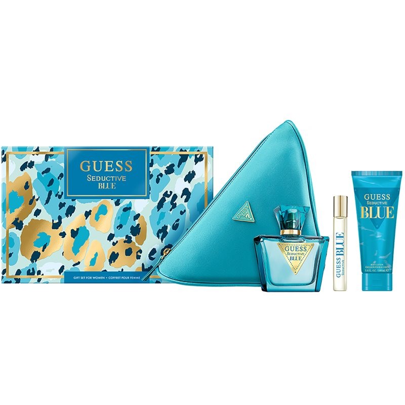 [27-280] Guess Seductive Blue Gift Set For Women