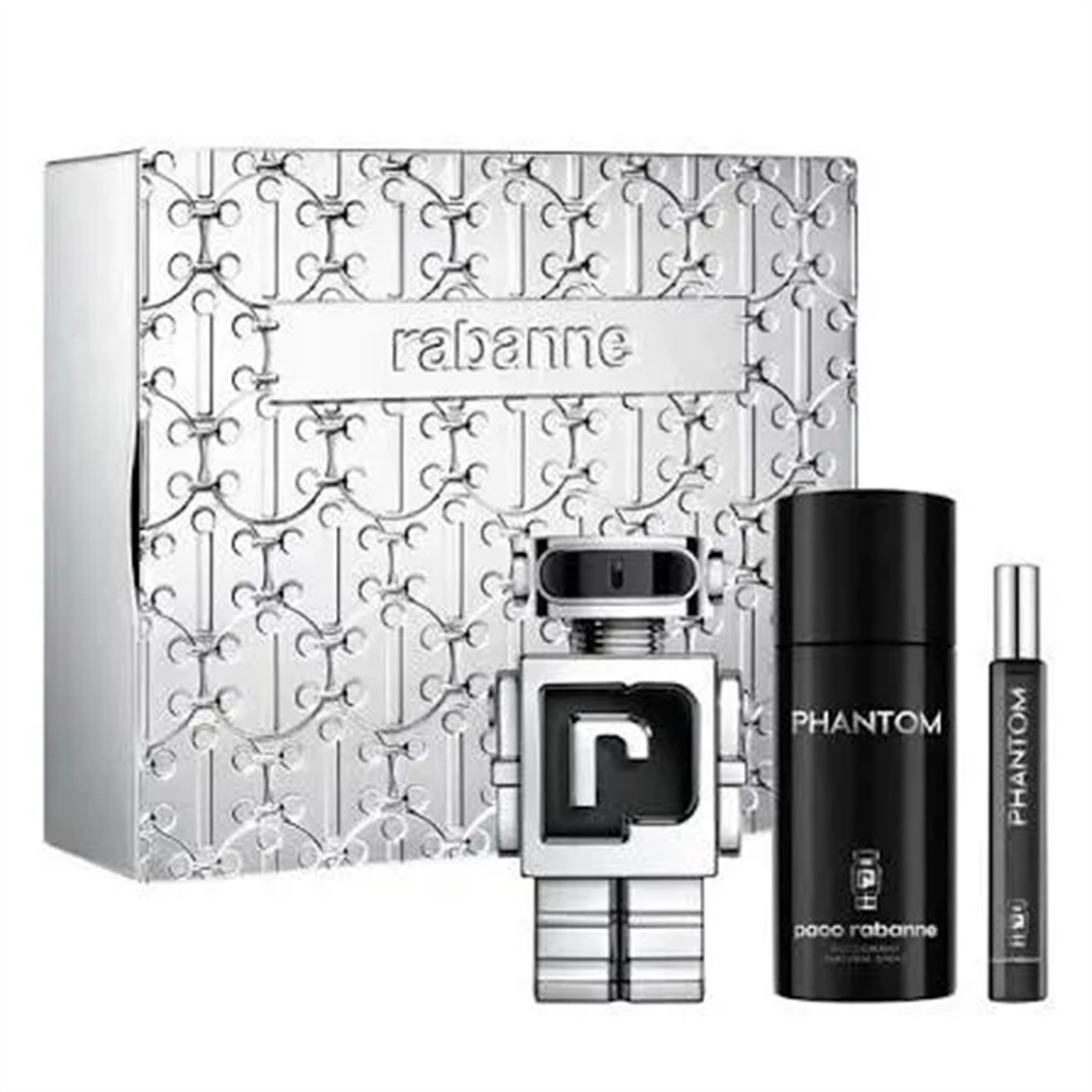Paco Rabanne Phantom Eau de Toilette Gift Set 100ml for Men