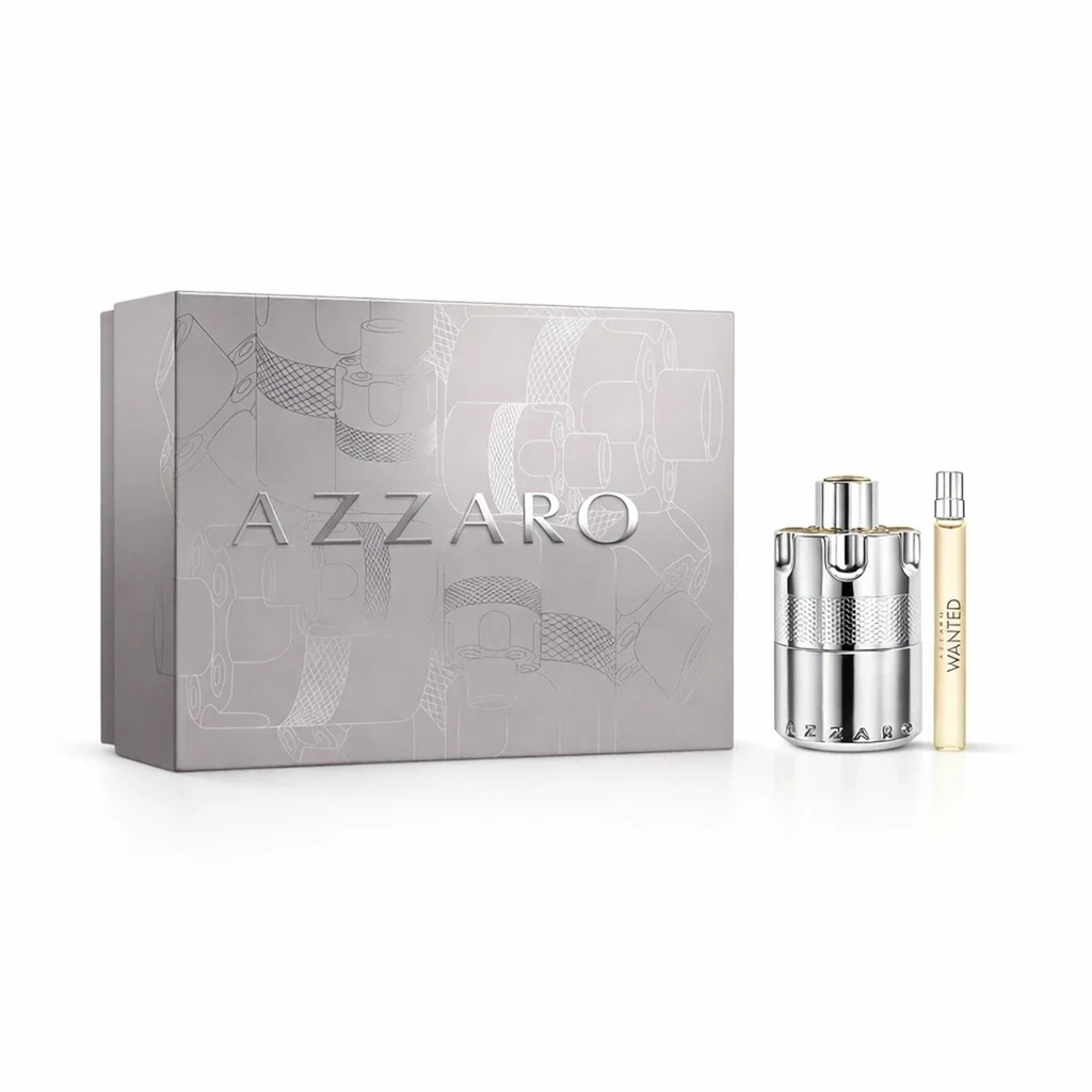 Azzaro Wanted Eau de Parfum Gift Set for Men (100ml EDP + 10ml Travel Spray)