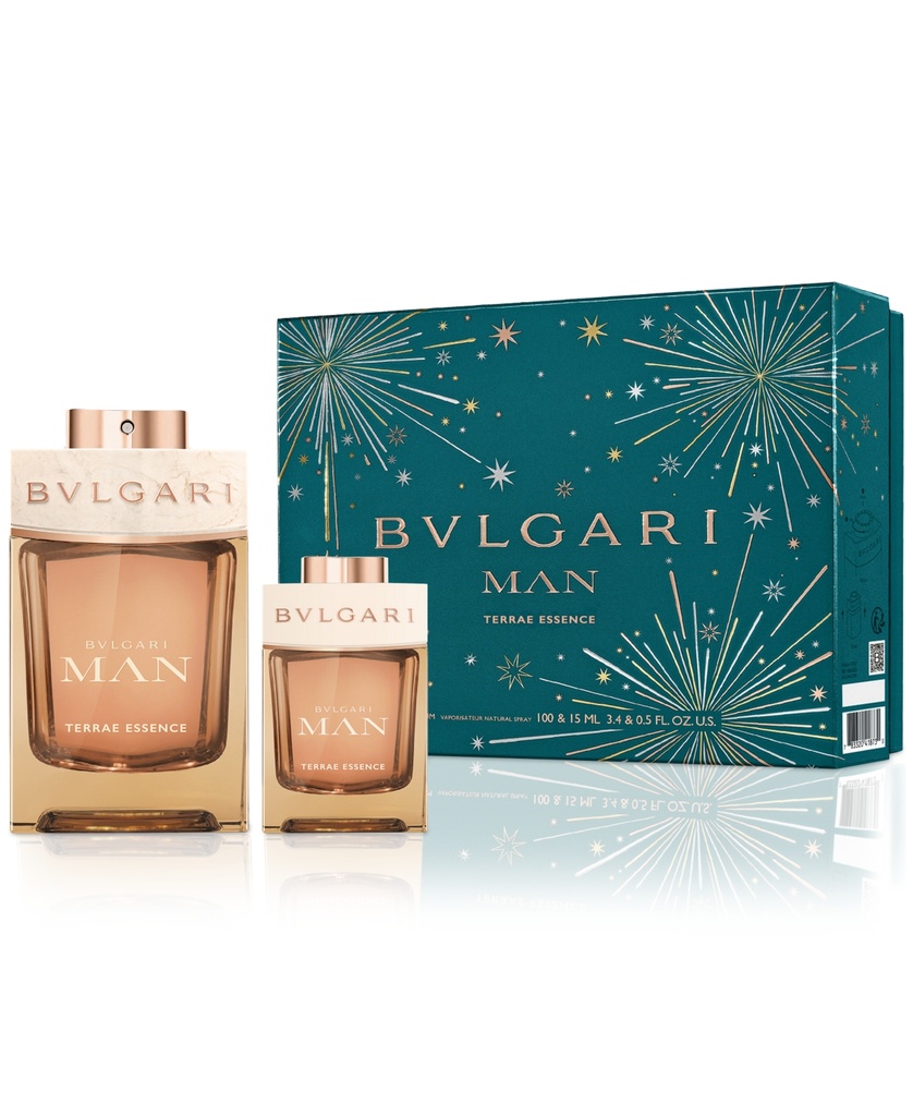 [27-297] Bvlgari Man Terrae Essence Set EDP 100Ml + EDP 15Ml