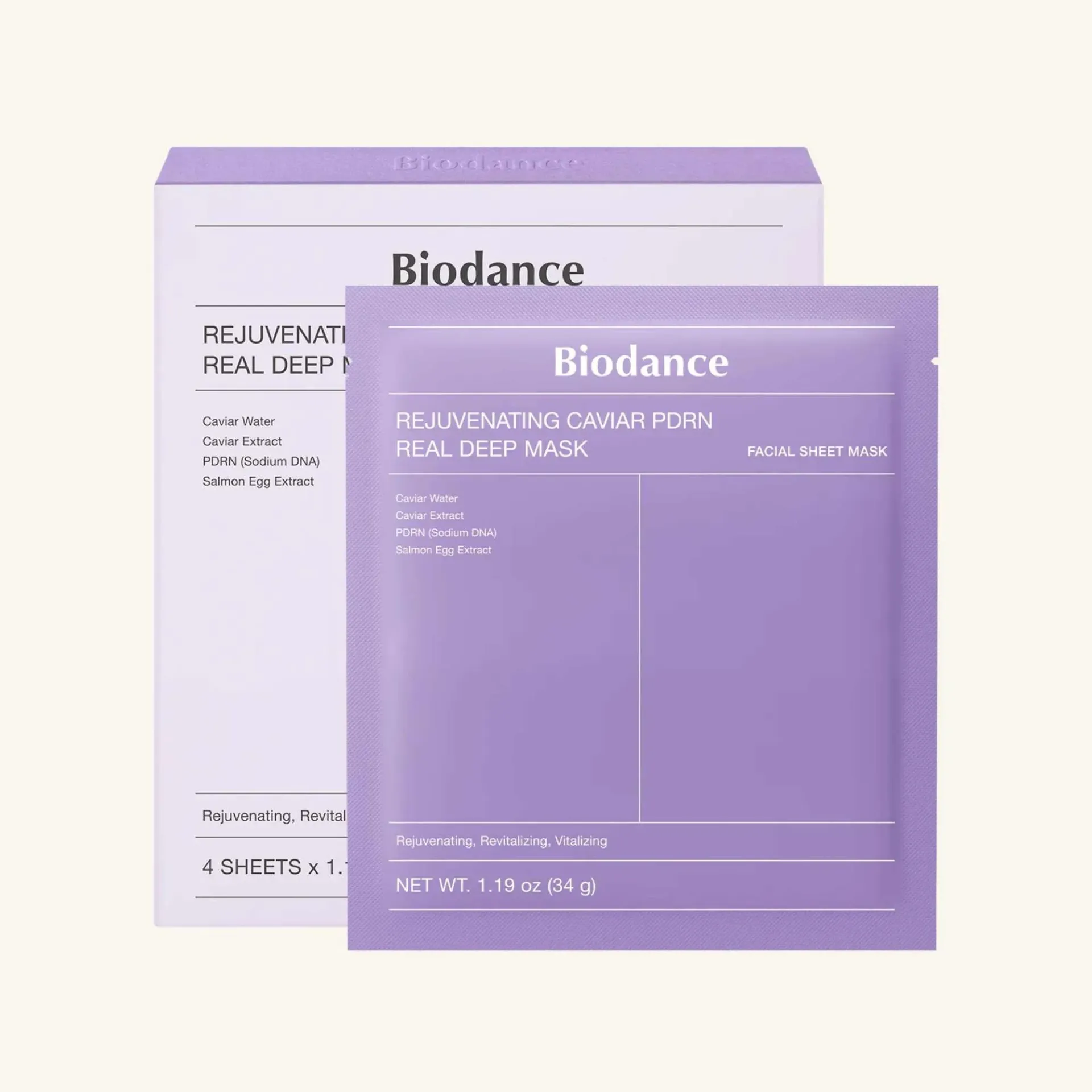 [27-100] Biodance Rejuvenating Caviar PDRN Real Deep Mask