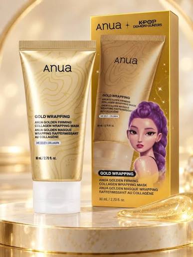 Anua Golden Firming Collagen Wrapping Mask - 24K Gold 80 ml