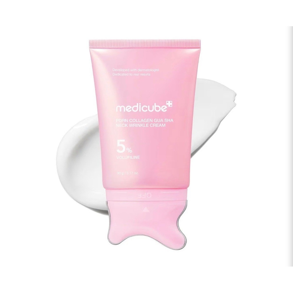 Medicube PDRN Collagen Gua Sha Neck Wrinkle Cream - 90 g