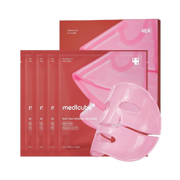 Medicube EGF NAD+ Firming Hydrogel Facial Mask - 4 Sheets