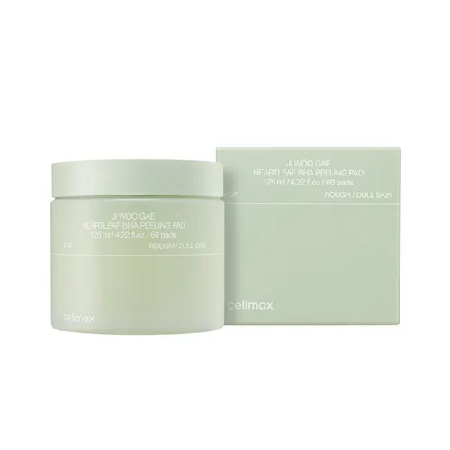 Celimax Ji Woo Gae Heartleaf BHA Peeling Pad (60 Pads / 125ml)