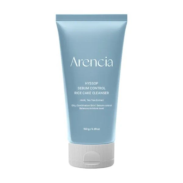 Arencia Hyssop Sebum Control Rice Cake Cleanser - 150 g