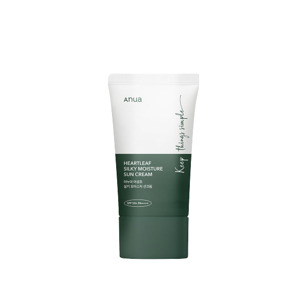 Anua Heartleaf Silky Moisture Sun Cream SPF50+ PA++++ 50ml