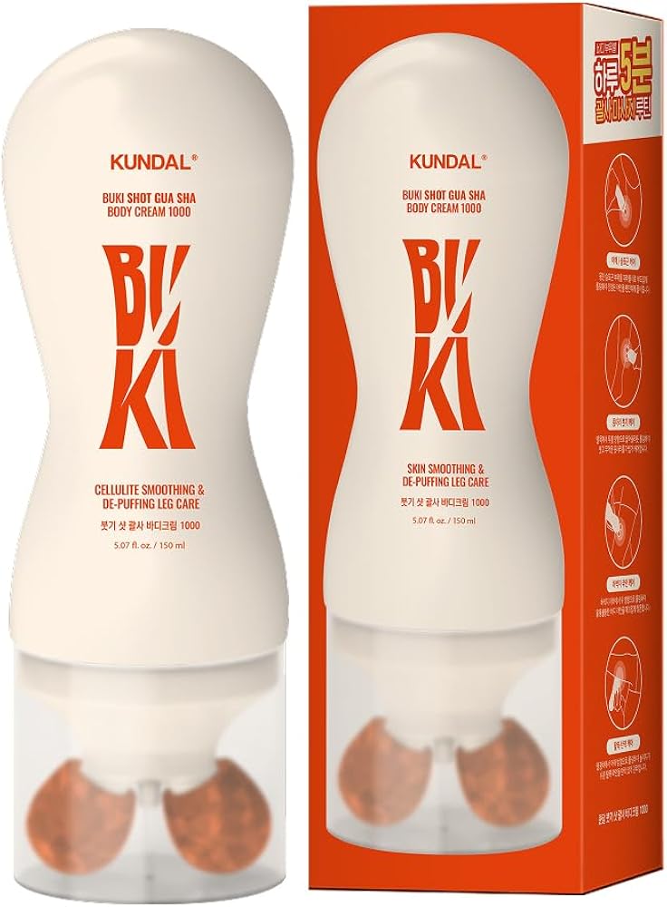 KUNDAL Buki Shot Gua Sha Body Cream 1000 150ml