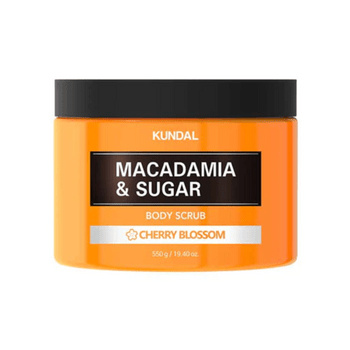 KUNDAL Macadamia & Sugar Body Scrub Cherry Blossom 550g