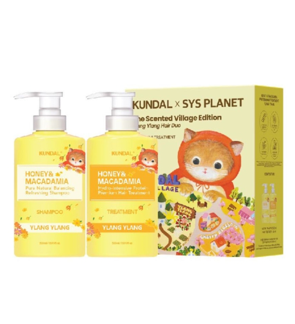 KUNDAL X SYS Planet Shampoo & Treatment Set 500ml