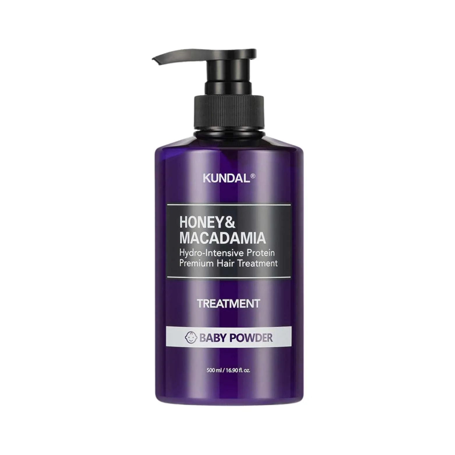 KUNDAL Honey & Macadamia Treatment Baby Powder 500ml