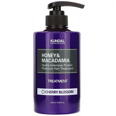 KUNDAL Honey & Macadamia Protein Treatment Cherry Blossom 500ml