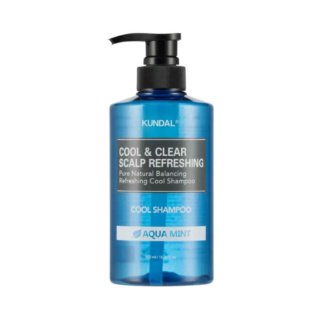 KUNDAL Cool & Clear Scalp Refreshing Cool Shampoo Aqua Mint 500ml