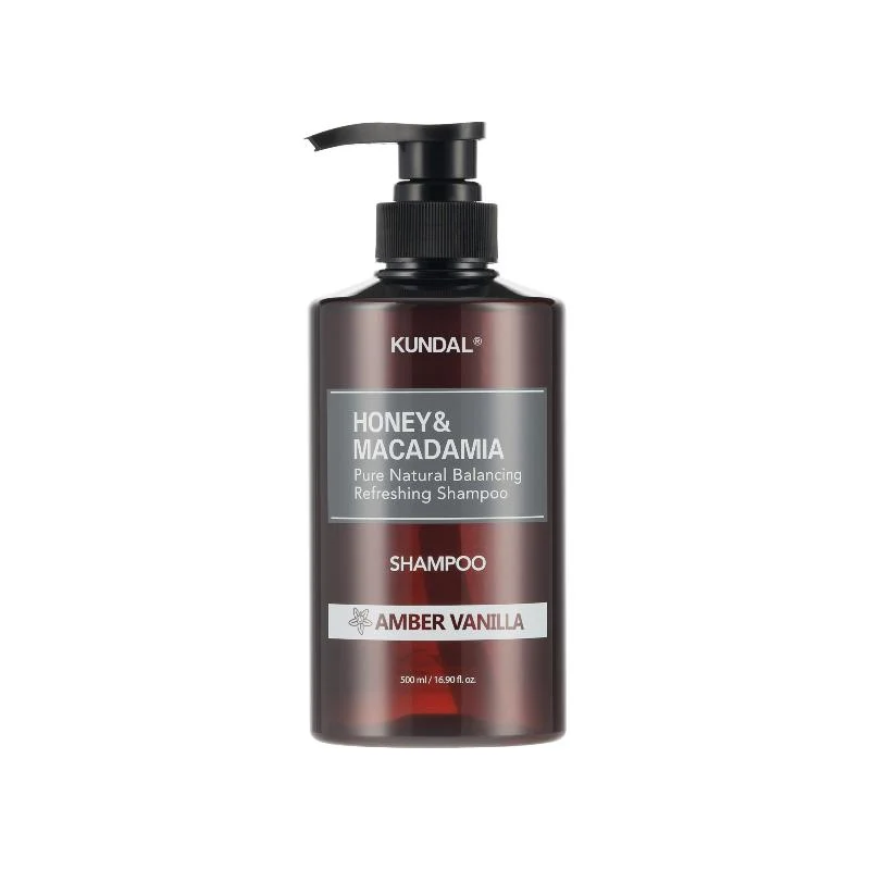 KUNDAL Honey & Macadamia Shampoo Amber Vanilla 500ml
