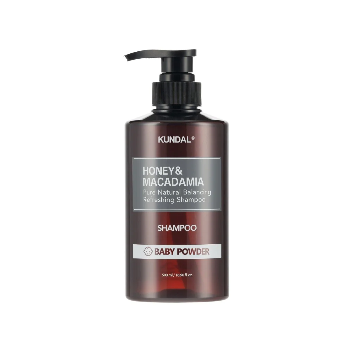 KUNDAL Honey & Macadamia Shampoo Baby Powder 500ml