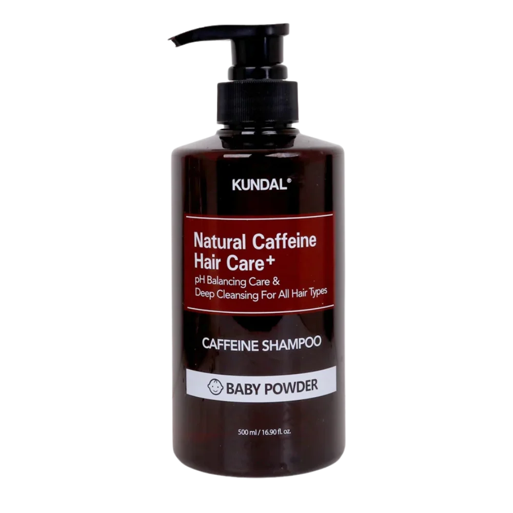 KUNDAL Caffeine Shampoo Baby Powder 500ml