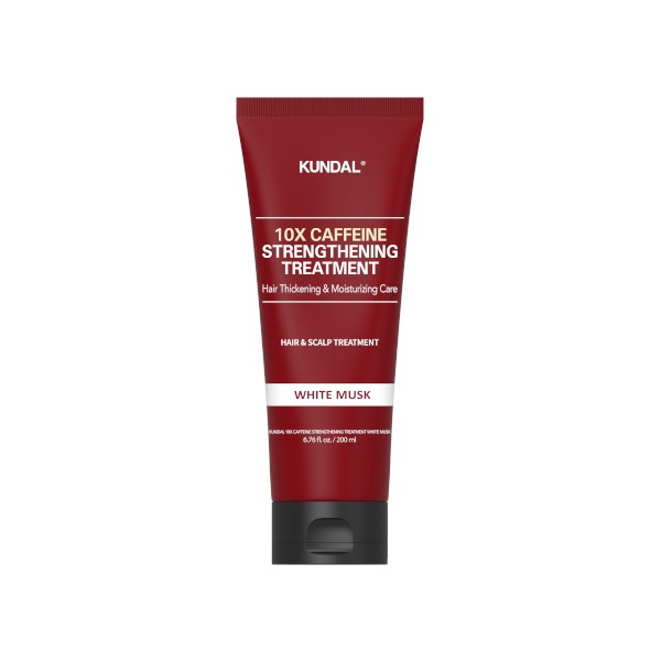 KUNDAL 10X Caffeine Strengthening Treatment White Musk 200ml