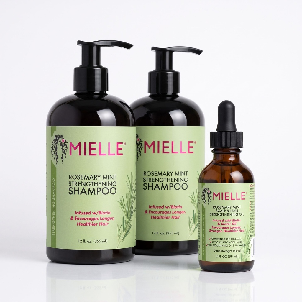 Mielle Offer: 2 Shampoo 355 ml + 1 Serum 59 ml