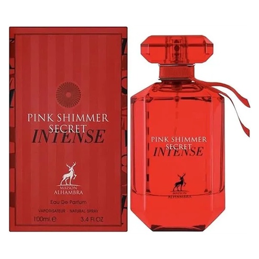 Maison Alhambra Pink Shimmer Secret Intense Edp 100ml Women