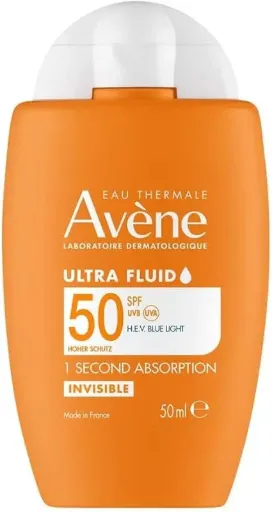 Avène Ultra Fluid Invisible SPF 50+ 50ml