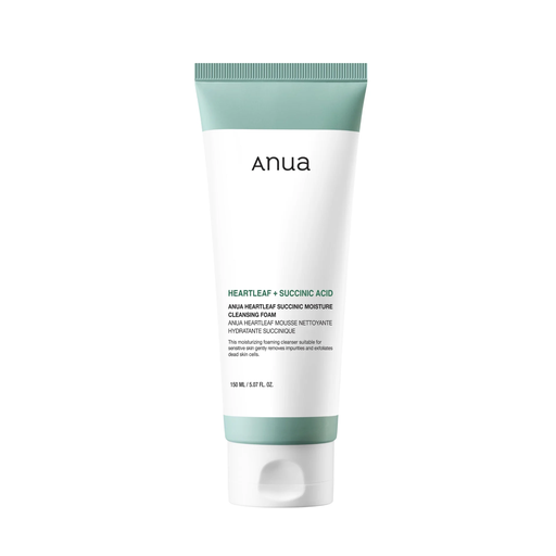 Anua Heartleaf Moisturizing Gentle Cleansing Foam 150ml