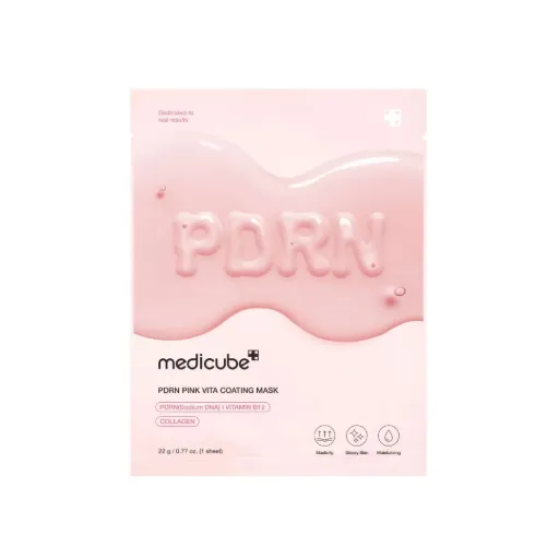 Medicube PDRN Pink Vita Coating Sheet Mask - 1 Sheet (22 g)