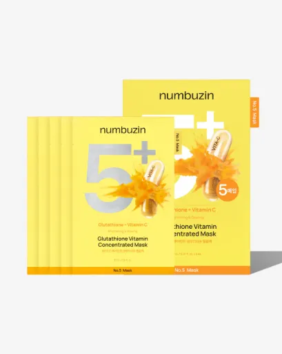 Numbuzin No.5 Glutathione Vitamin Concentrated Mask - 27 ml