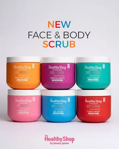 Healthy Shop Natural Face & Body Scrub 500ml