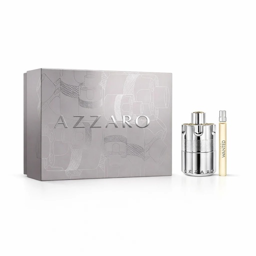 Azzaro Wanted Eau de Parfum Gift Set for Men (100ml EDP + 10ml Travel Spray)